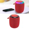 XUMIUZIY Portable Bluetooth Speaker, RGB Light Effects Small Speaker Water