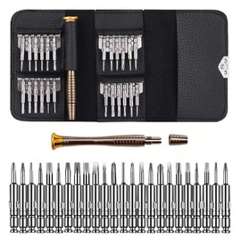 MMOBIEL 25 in 1 Professional tool set with: screwdriver compatible with smartphones, tablets and other micro-electronics