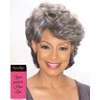 Emily Wig Color FS1B/30 - Foxy Silver Wigs Short Culry