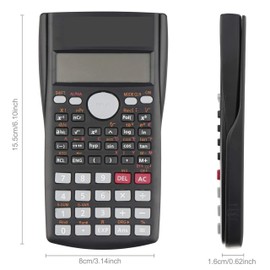 Scientific Calculator, Advanced 240 Functions with 2-Line Display Digital LCD, Suitable scientific Engineering calculator for secondary school, Teachers, Students, And Office works