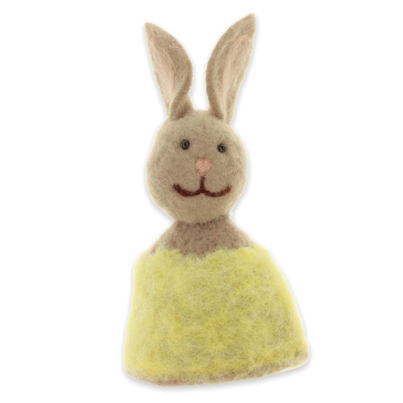 MIJOMA Set of 2 Egg Cosy Rabbit Felt Easter Bunny