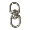 amig 30140 Mod.30140 Swivel Ring, Metallic Silver