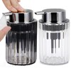 Tavvke 2 Pack Foaming Soap Dispenser Set, Refillable Plastic Hand