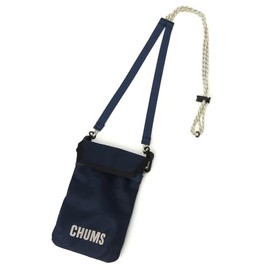 Chums Recycle Rope Phone Shoulder Bag, Navy