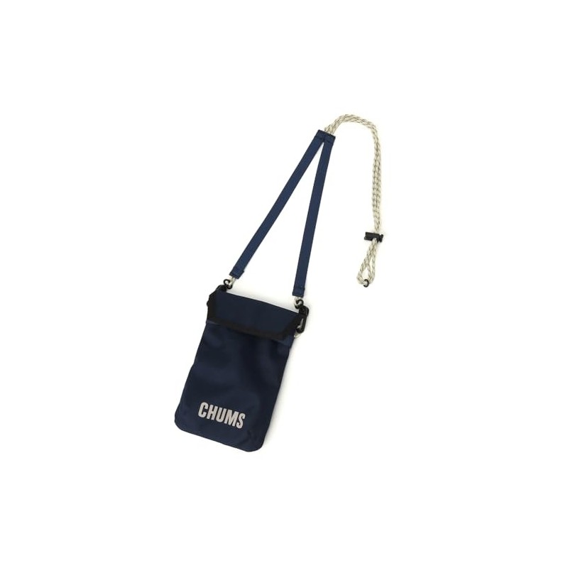 Chums Recycle Rope Phone Shoulder Bag, Navy