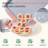 BRONYPRO Non Stick Ceramic Baking Sheet Pan Set of 3,