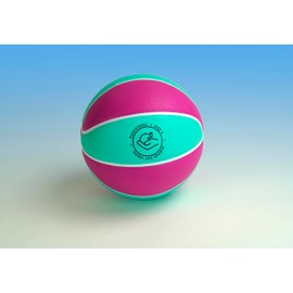 Handi Life Sport | Audible Basketball Size 3 | Basketball Size 3 with Sound Inflatable | Orange and Blue Rubber | Knurled Surface Provides a Good Grip | Therapy & Recreation | Adaptive Sports