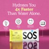 SOS Hydration Variety Pack Sampler, 5 Flavors with Sports Water