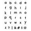 Balvi Magnetic letters Magnet Message Black colour Case 120 parts