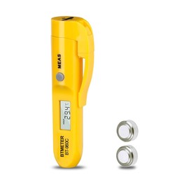 Mini Digital Infrared Thermometer BTMETER BT-960C Temperature Pen with Pocket Clip Instant Read to 527℉ Auto Off for Meat Candy Cooking Food Grill Kitchen BBQ Candy Frying (NOT for Human Temp)