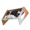 Cat Bed Hammock Medium Breathable Sturdy Linen Comfortable Elevated Cat