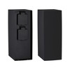 Paulmann Paulmann 94657 Au?enleuchte Steckdosens?ule Rio 2-fach IP44 eckig max.