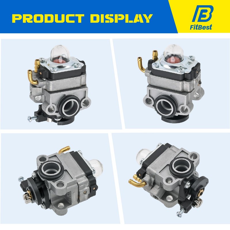 FitBest GX22 GX31 FG100 Carburetor Kit for Honda 4-Cycle Engines