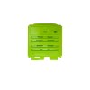 For Motorola Green Replacement Back Cover w/ Speaker Grille for APX6000 APX8000​