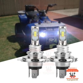 Unbranded For CAN-AM OUTLANDER 400 500 650 800 9003 LED Headlight Kit H4 6000K White Bulbs
