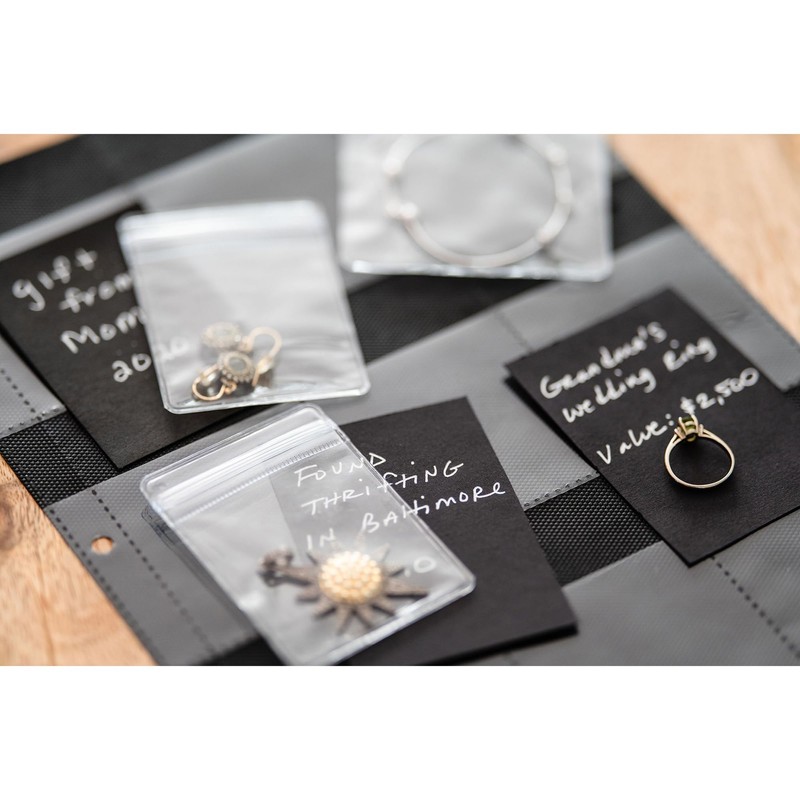 Hibana: Jewelry Case Home Edition - Steele - Zippered Binder,