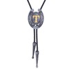 GelConnie Bolo Tie Letter T, Bolero Ties Mens Western Bolo