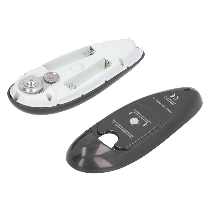 Black Automatic Can Opener OneTouch Electric Tin Bottle Opening Tool