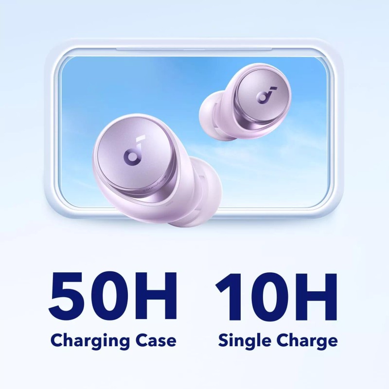 Soundcore Space A40 Wireless Earbuds 98% Noise Reduction Hi-Res Sound