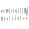 22Pcs Dial Indicator Points Carbide Probe Test End Tips with