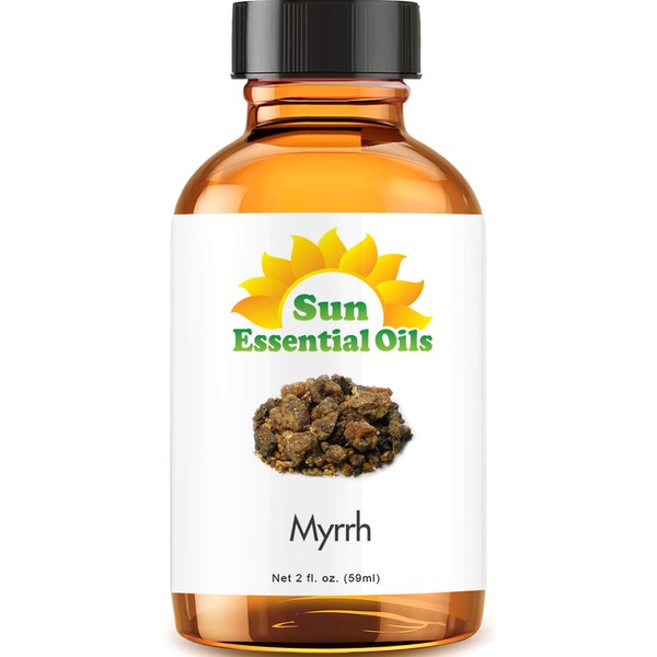 Sun Essential Oils 2oz - Myrrh Essential Oil - 2 Fluid Ounces