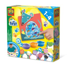 SES Creative 14444 My First Finger Paint Animals, Various Colours