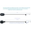 2PCS Universal Recliner Cable Replacement - Sofa Couch Recliner Pull