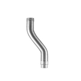 AmeriVent 3FC4 3" X 4' Flex Connector Single Wall Duct Pipe