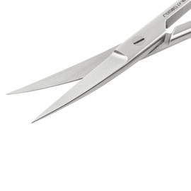REMOS Household Scissors, Universal Scissors, Pointed, Curved Cutting Edge, 14.5 cm, Stainless Steel