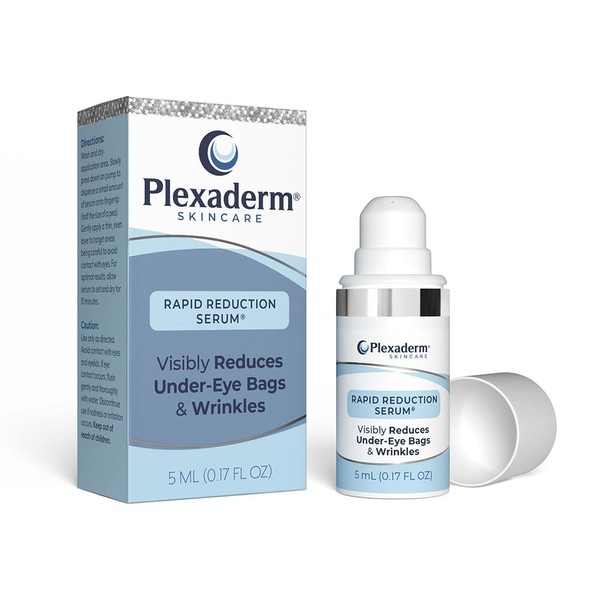 Plexaderm Rapid Reduction Eye Serum - Visibly Reduces Under-Eye Bags,