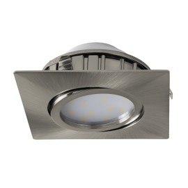 Eglo Recessed Light Plastic 6 W Matt Nickel