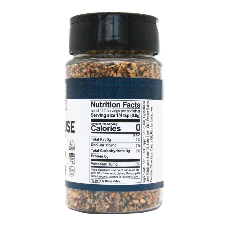 Jane's Krazy Seasonings Mixed-Up Steakhouse Seasoning, 4 Ounce