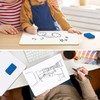 KAHEIGN 2Pcs Small Dry Erase White Boards, 21CM x 30CM