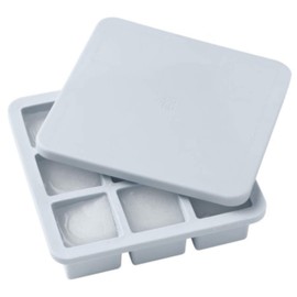 Freeze It Ice Cube Tray With Lid Large Light Blue