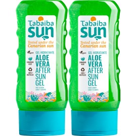Tabaiba Sun After Sun Gel with Aloe Vera Pack of 2 x 200 ml