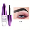 Semi-Permanent Eyebrow Tattoo Gel Paste with Easy Peel-Off Formula for