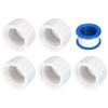 sourcing map 12Pcs 1/2 Inch PT Female Thread PVC Pipe