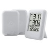 Generic Indoor Outdoor Thermometer, Digital Temperature Humidity Monitor Upgraded Wireless