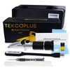 Honey Brix Tri-Scale Refractometer with ATC - Measures 58-90% Brix,