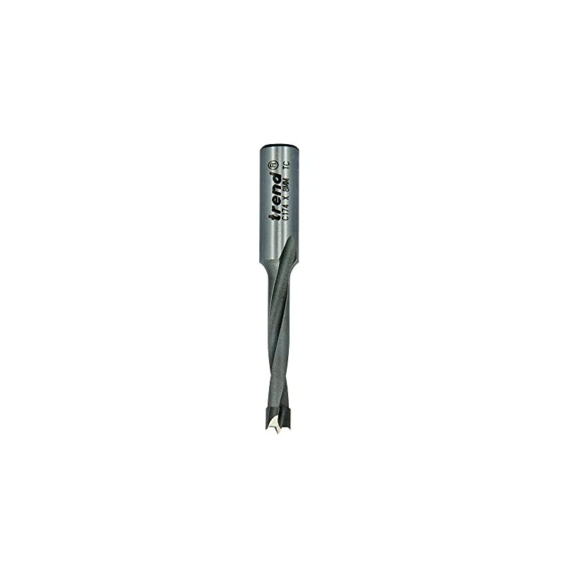 Trend CraftPro Dowel Drill Bit 8mm Shank 5mm Cutting Diameter