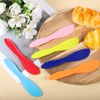 8Pcs Colorful Plastic Butter Knife Spreader, Multi Purpose Butter Knives
