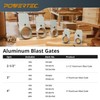 POWERTEC 70134-P2 2-1/2-Inch Aluminum Blast Gate for Dust Collector, Dust
