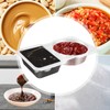DNAMYJME 40 Pcs Double Compartment Condiment Containers with Lids, Reusable