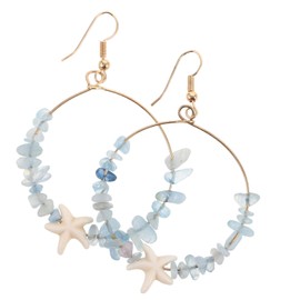 LIFKOME Dangle Earrings with Comfortable Hooks Beach Themed Jewelry for Women Durable and Fade Resistant Style for Coastal Outfits and Jewelry Making