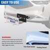 Heavy Duty Front License Plate Frame Compatible with All New