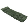 Inflatable Camping Sleeping Pad Green Leakproof Waterproof Portable Outdoor Camping