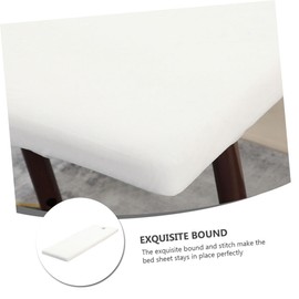 Outanaya Elastic Foot Bath Massage Bed Sheet Beauty Sheets Bed Cover Stretchable Cover Hole