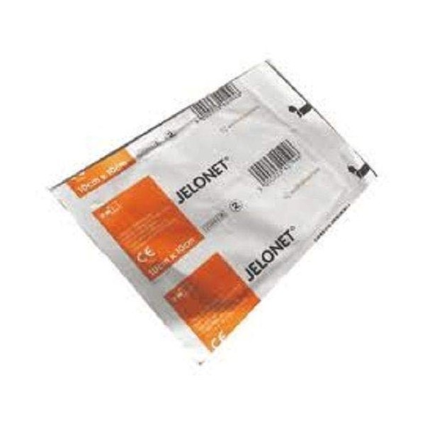 Smith & Nephew Jelonet Paraffin Gauze Dressing, 10cm x 10cm,