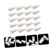 WOONEKY 2sets Makeup Sponge Applicator Wedges Soft Sponges Nails Gradient