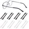 Junsika Eyeglass Temple End Tips Soft Silicone Anti Slip Eyeglass